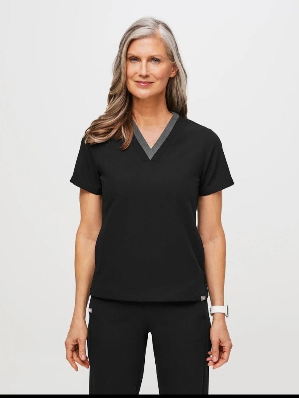 FIGS ORAN SLIM SCRUB TOP